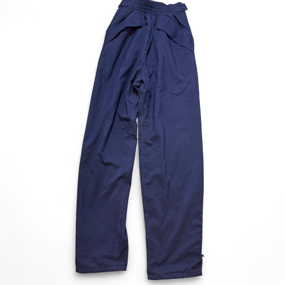 Vintage Sunderlands Navy Gore Tex Rain Golf Pants, Women's Size S